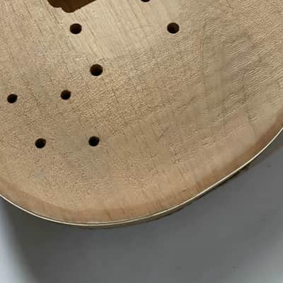Lefty Alder Wood Guitar Single Cut Body image 16