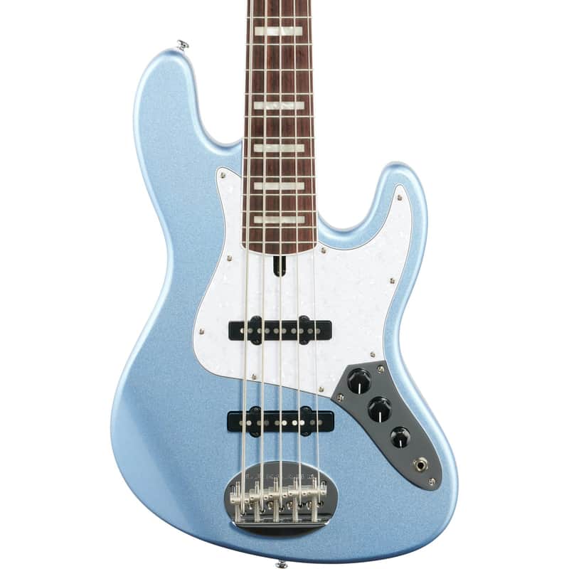 Lakland Skyline 55-60 Custom Laurel Fretboard Bass Guitar, Lake Placid Blue image 1