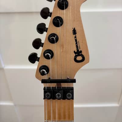 Charvel Jackson USA Select San Dimas Style 2 HH FR 2009 Candy Tangerine - Upgraded w/Original Floyd Rose (Titanium) image 4