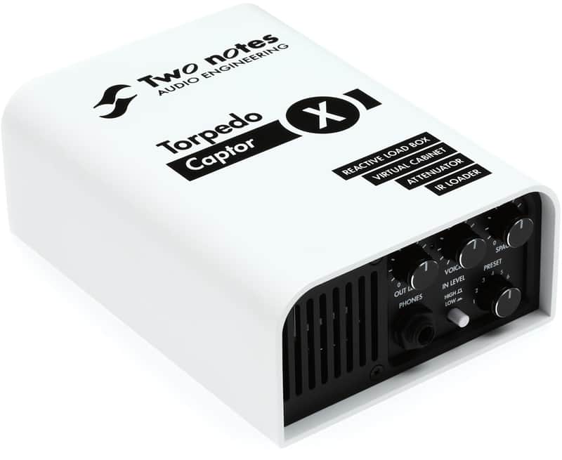 Two Notes Torpedo Captor X Reactive Loadbox DI and Attenuator - 16-ohm (TorpedoCapX16d2) image 1