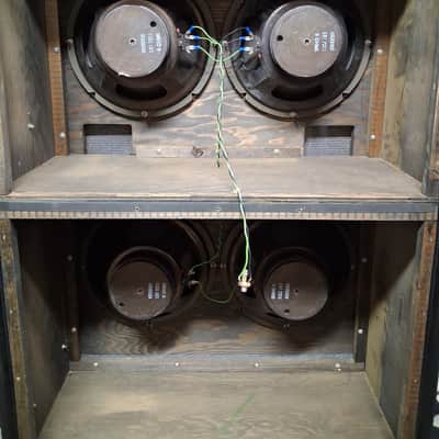 1970s Ampeg ST-42 Collosus 4x12 Guitar Bass Speaker Cabinet CTS 8 Ohm RARE image 7