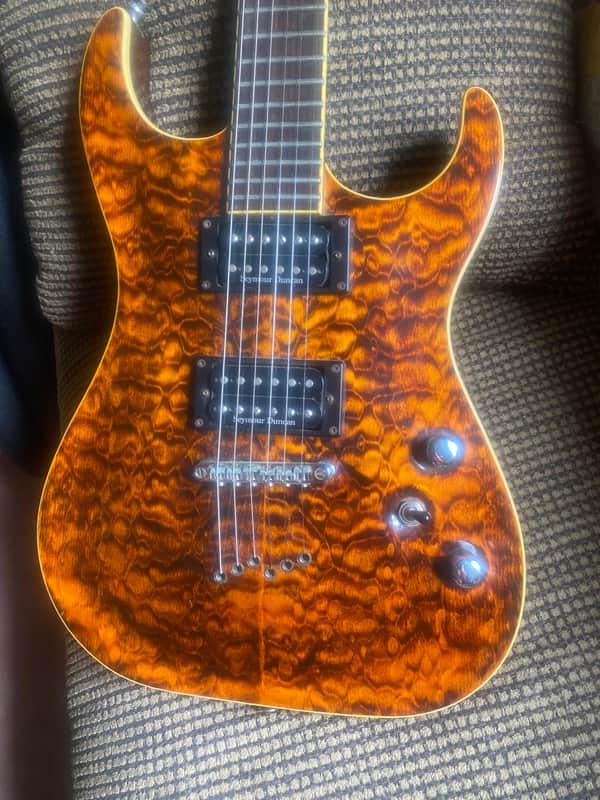 Washburn X Series- X50 PRO-Q 2000's Quilted Rootbeer | Reverb