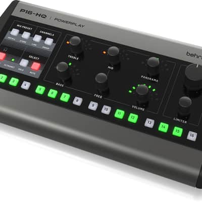 NEW! Behringer P16-HQ 16-Channel Personal Monitoring Mixer image 6