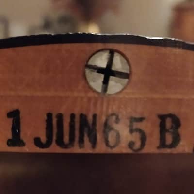 1965 Fender Jaguar L Series Sunburst All Original with Case image 11