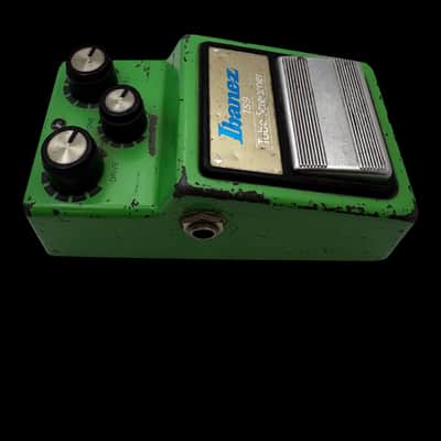 Ibanez TS9 Tube Screamer (Black Label) 1981 - 1982 - Green X5544 image 5