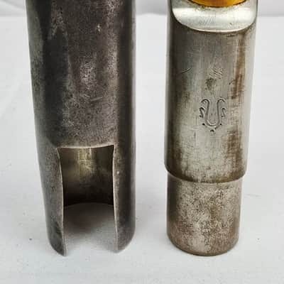 Yanagisawa Metal Silverplated Alto Saxophone Mouthpiece #7 image 1