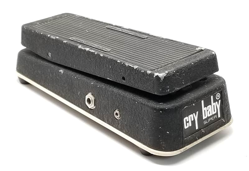 vintage Jen Super Cry Baby White Fasel Wah, Very Good Condition image 1