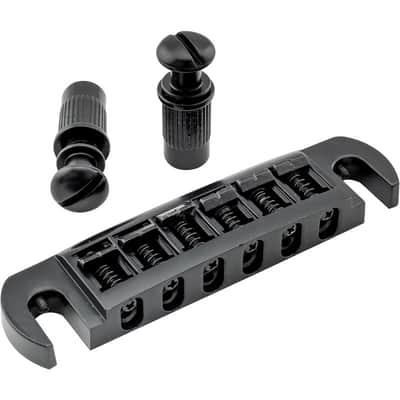 52.5mm (2-1/16 inch) String Spacing Tune-o-matic Pigtail Style Adjustable Wraparound Bridge Tailpiece for Epiphone Les Paul SG Style Electric Guitar image 2