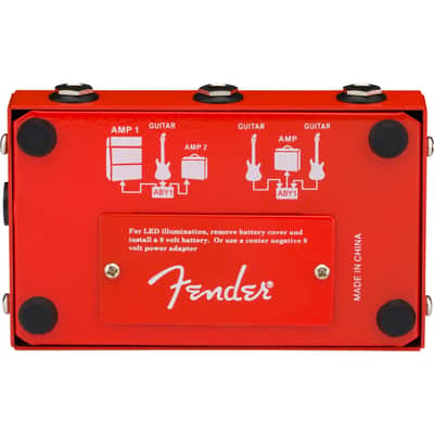 Fender ABY Footswitch, Red, 0234506000 image 5