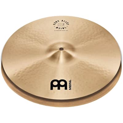 Meinl Pure Alloy Traditional Medium Hi Hat Cymbals 15" image 1
