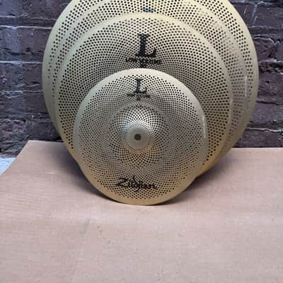 Zildjian L80 Low Volume Cymbal Pack – 14" Hi-Hats, 16" Crash, 18" Crash/Ride, 10" Splash image 1
