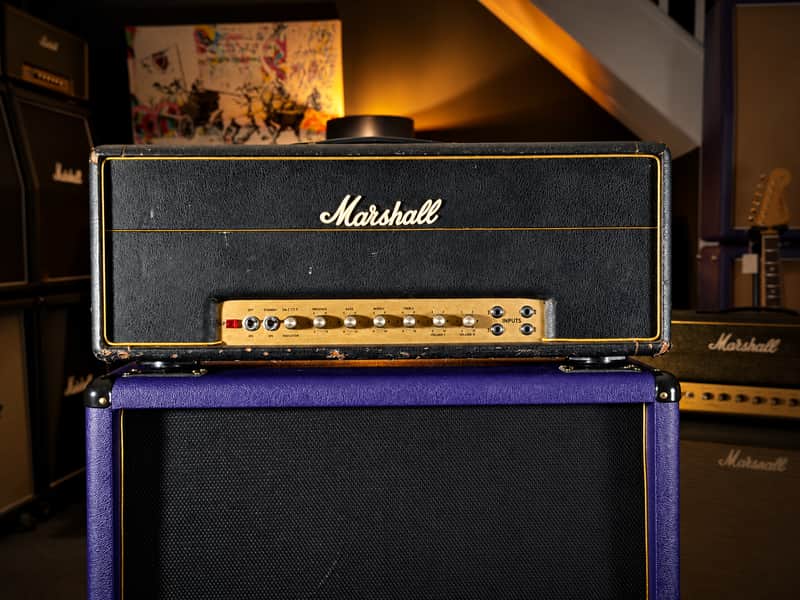 Marshall JMP 1987 2-Channel 50-Watt Guitar Amp Head - 1974 - Serviced image 1