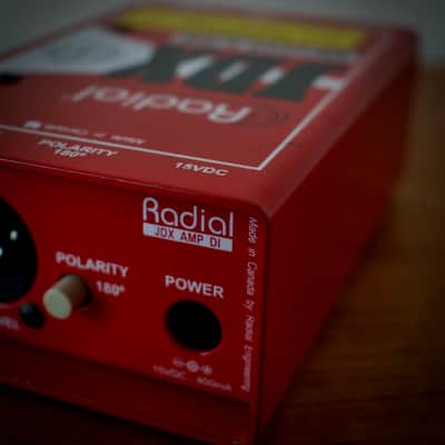 Radial JDX Reactor Amplifier Direct Box 2010s - Red image 5