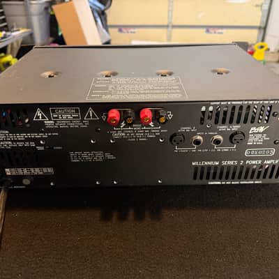 BGW Millennium Series 2 3U PA DJ Theater Power Amplifier Amp Made In USA image 4
