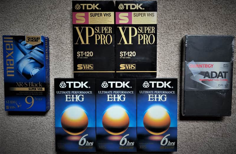 Super VHS Cassette Tapes For ADAT (7) image 1