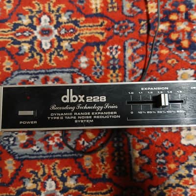 dbx 228 Dynamic Range Expander Type II Tape Noise Reduction Series 1980s image 2