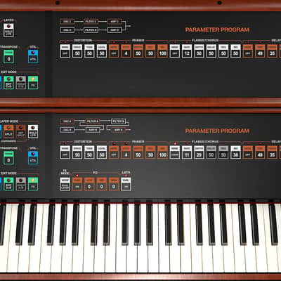 Rhodes Chroma Software Synthesizer