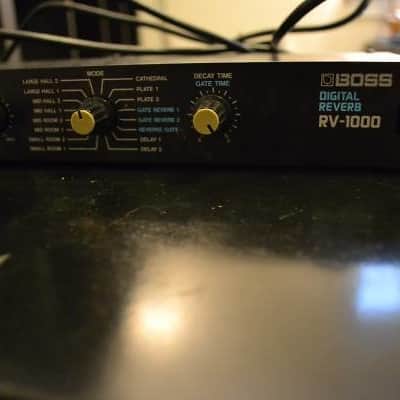 Boss RV-1000 Digital Reverb rack unit image 1