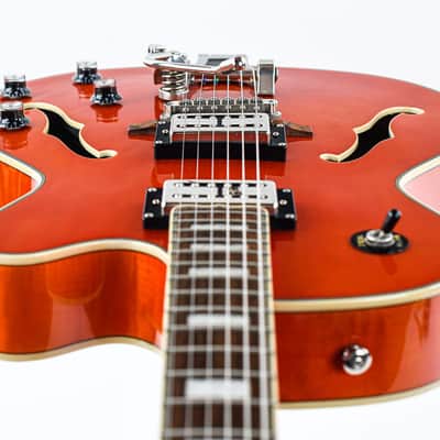 Epiphone Custom Shop Emperor Swingster Sunrise Orange 2013 image 12