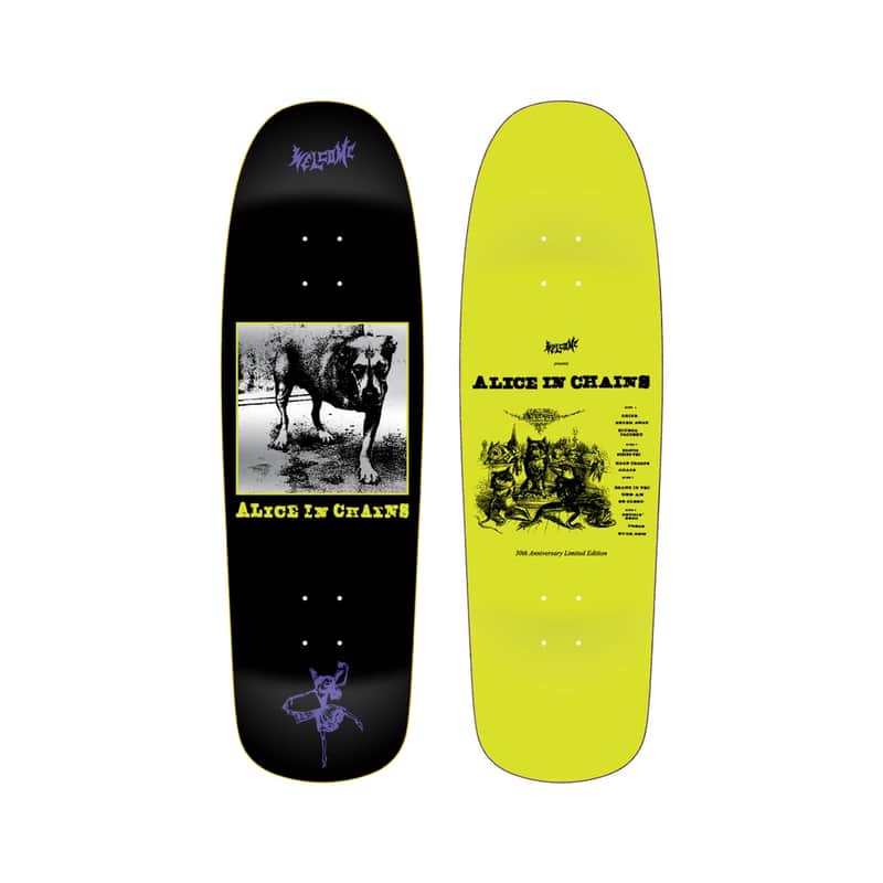Alice in Chains 30th Anniversary Limited Edition Skateboard Skate Deck