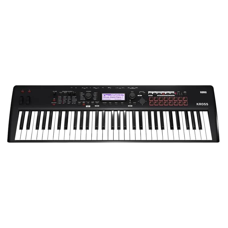 Korg KROSS 2 Synthesizer Workstation (61-Key, Black) image 1