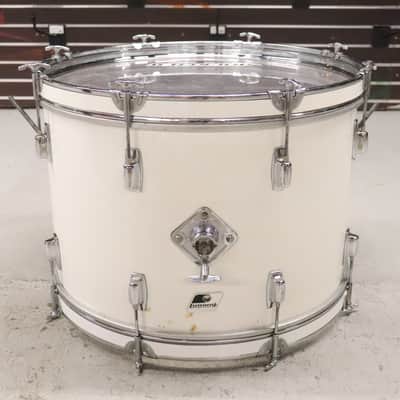 Ludwig USA Rocker 14x22" Bass Kick Drum White Cortex Vintage 1980's image 3