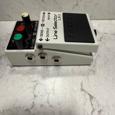 Boss LS-2 Line Selector (Silver Label) 1991 - Present - White image 4