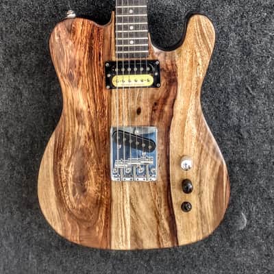 T style Handmade Rosewood carved top guitar Mahogany body 2024 - Nitro lacquer finish image 2