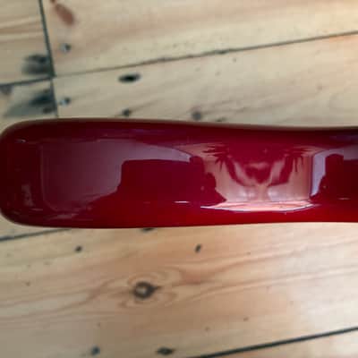 Unbranded Transparent Red Burst S Type Guitar Body inc Bridge image 19