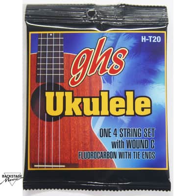 GHS Fluorocarbon Tenor Ukulele Strings (Set) image 1