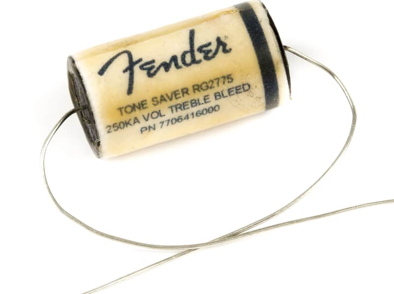 770-6416-049 Genuine Fender 250k TONE SAVER Guitar Tone Cap w/Treble Bleed 7706416049 image 1
