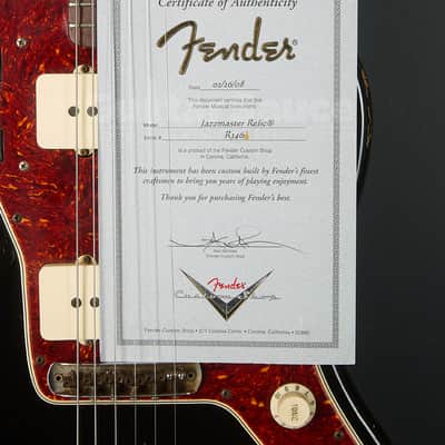 Fender Custom Shop Jazzmaster Relic 2008 - black (COD 2074UG) image 11