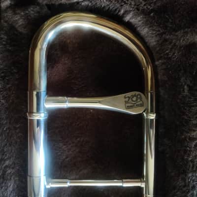 Romeo Adaci .525 bore tenor trombone RARE image 4