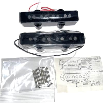 Kent Armstrong Kent Armstrong JBV-1R and JB-1F Jazz Bass Pickup Set 4-String image 5