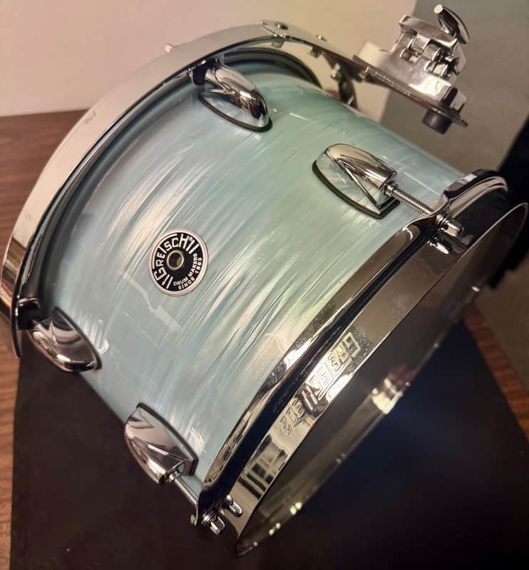 Gretsch GB0812T Brooklyn 8x12 Tom - Vintage Oyster White image 1