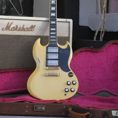 Gibson Les Paul custom SG 1988 - Polaris white image 4
