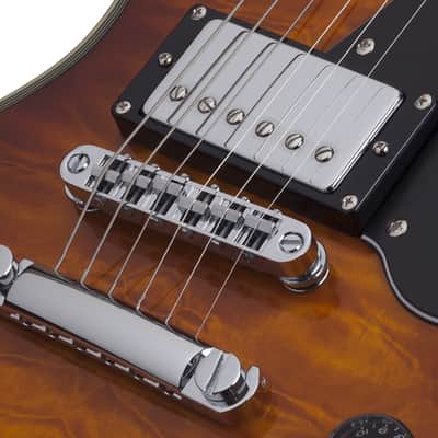 Schecter E-1 Custom Vintage Sunburst image 8