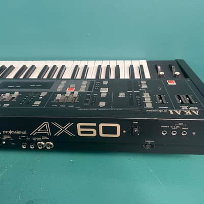 Akai AX60 AX-60 synthesizer 1980s - Black image 11