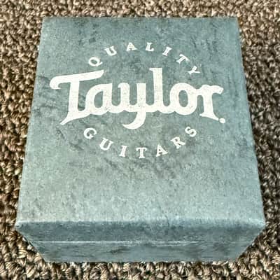 Taylor Bridge Pin 6 Piece Set 5” Taper Brown Bone with Green Opal 7260-1 image 2