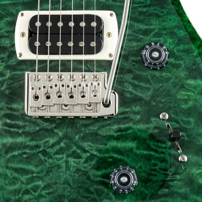 PRS SE Custom 24 Quilt Teal Black 2026 - Electric Guitar image 7