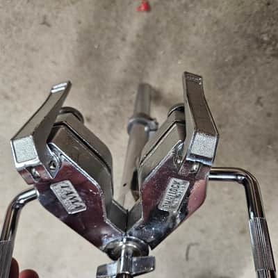 TAMA Mid-1980s Omni Lock Double Tom Mount Holder (QTY: 1 * PN: 6693A) - NICE image 16
