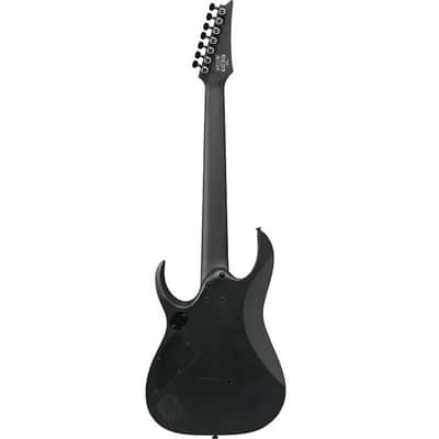 Ibanez Iron Label RGDRB71 7-String Electric Guitar - Black Flat image 2