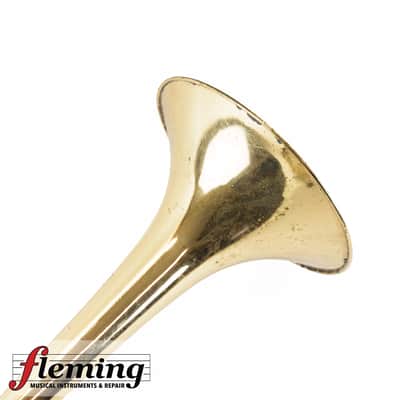 Bach Stradivarius 42G Professional Tenor Trombone - Gold Brass Bell image 15