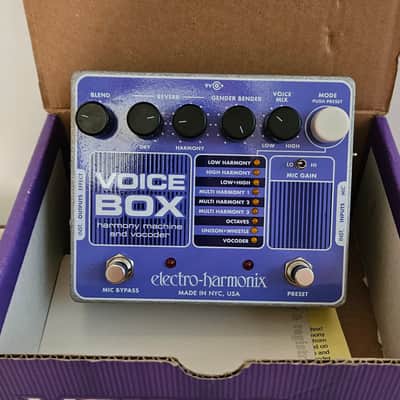Electro-Harmonix Voice Box Harmony Machine & Vocoder 2009 - Present Purple / Black image 3