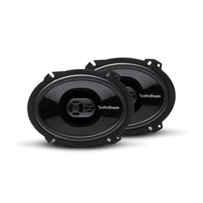 2 Rockford Fosgate Punch P1683<BR/> 260W Peak (130W RMS) 6" x 8" Punch Series 3-way Full Range Coaxial Speakers (2 Pair) image 2
