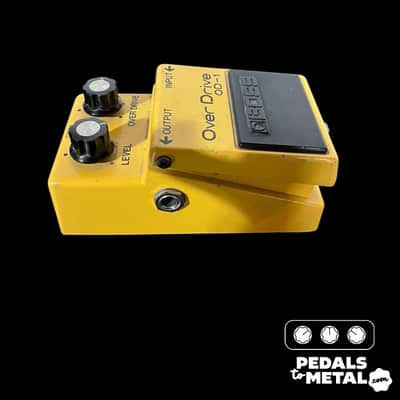 Boss OD-1 Over Drive Silver Screw Long Dash -x11205 image 5