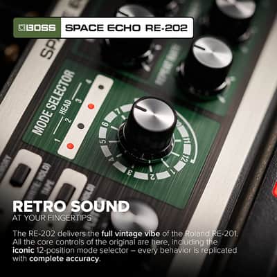Boss RE-202 Space Echo Delay and Reverb Effects image 4