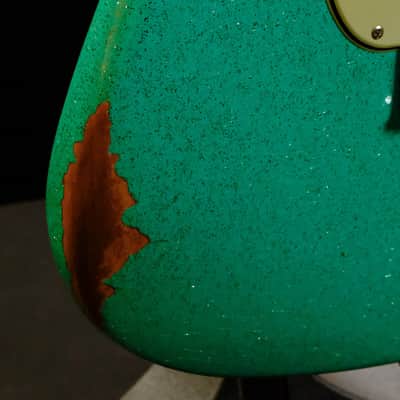 Fender Custom Shop Custom Deluxe Stratocaster - Seafoam Green Sparkle image 10