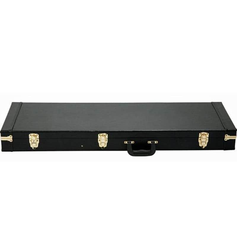 On Stage Oblong Hardshell Electric Guitar Case ~ Black image 1
