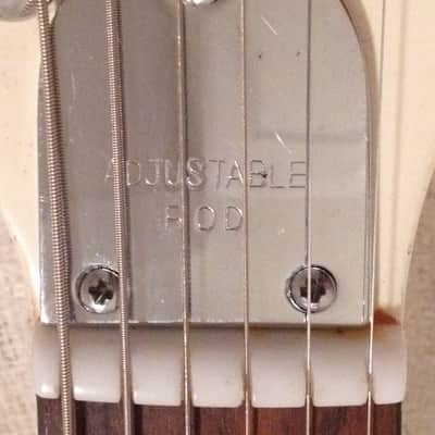1960's Sekova White Hollowbody Electric Guitar Japan MIJ image 23